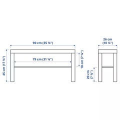 IKEA イケア LACK ラック テレビ台 ロータイプの画像
