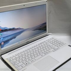 ?富士通?LifeBook?AH42R?美品白?SSD?WIN11?Ofifce2021