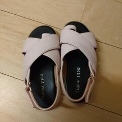 プティマイン　サンダル18センチの画像