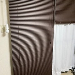 引取り先決定【ニトリ】木目ブラインド幅88cm×長さ183cm ...
