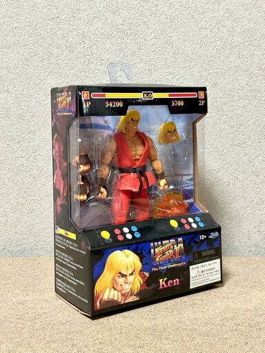 新品未開封 Jada Toys Street Fighters 2 ウルトラストリートファイターii  1:12、6インチ 6 inch: 1/12  Kenケン