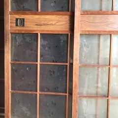 昭和のガラス戸Aの画像