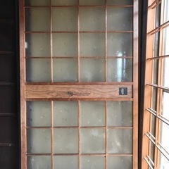 昭和のガラス戸Aの画像