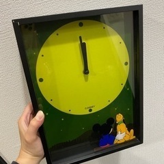 ミッキー　レトロ　時計　