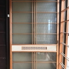 昭和のガラス戸Bの画像