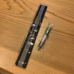 反射タスキ ライト付きボールペン 新品未使用 