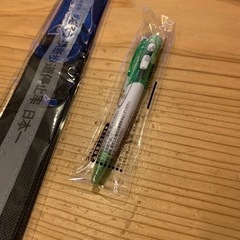 反射タスキ ライト付きボールペン 新品未使用 の画像