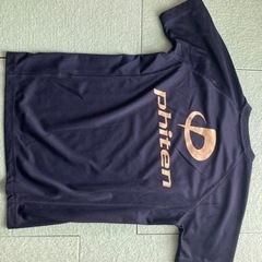 ファイテン　Ｔシャツ　Ｍサイズ　ゴールドの画像