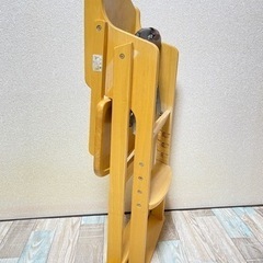 カトージ 木製ワイドハイチェアの画像