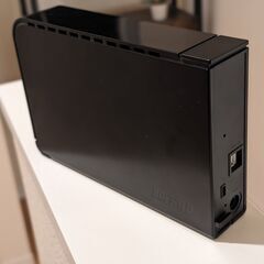 外付けHDD（ハードディスク）1TB　BUFFALOの画像