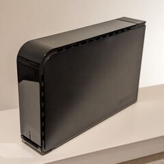 外付けHDD（ハードディスク）1TB　BUFFALO