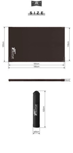 【2枚セット】インフレーターブルマットダブル_キャンプ_FIELDOOR