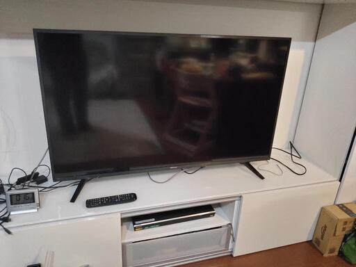 【東京・手渡しのみ】Hisense ハイセンス ハイビジョンLED液晶テレビ 2018年製 50A6100 リモコン付き minib-cas 中古 ジャンク品 50インチ