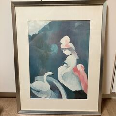 【受け渡し予定者決定】マリー・ローランサン ≪お城の暮らし≫ 額付きの画像