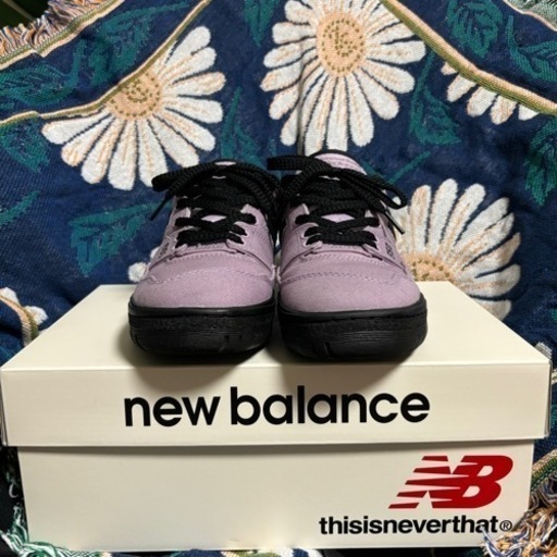 【手渡しのみ】new balance thisisneverthat BB550TI 550 ラベンダー　ニューバランス