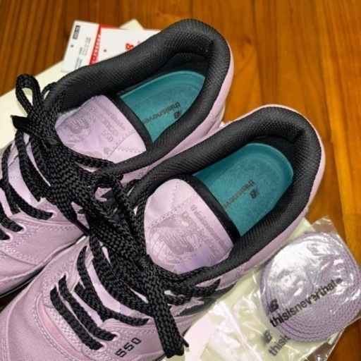 【手渡しのみ】new balance thisisneverthat BB550TI 550 ラベンダー　ニューバランス