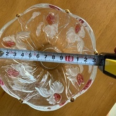 未使用❣️ガラス皿 さくらピンクが可愛い(^.^)の画像