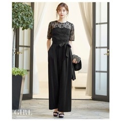 【美品】パンツドレス　オールインワン　パーティードレスの画像