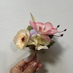 ウェディングブーケ　アーティフィシャルフラワーの画像