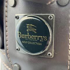 ヴィンテージ】バーバリー キャディバッグ オールレザー ロゴ ノバチェック