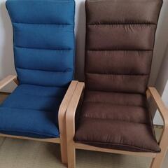 家具 ソファ 1人用ソファの画像