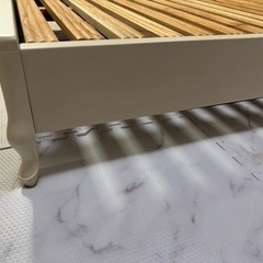 2023年 購入 猫脚 シングルベッド フルール ? 15万円 姫系の画像