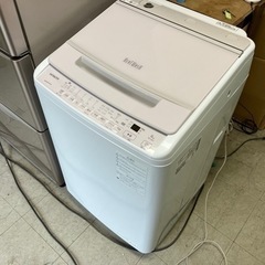 動作品 BEAT WASH 22年製 洗濯機 BW-V80H 日立 8kg