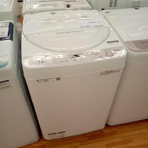 ★ジモティ割あり★ SHARP　洗濯機　18年製　6.0kg　クリーニング済　YJ2231