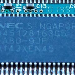 【ジャンク】NEC D45128163G5表裏8枚付×2　現状品の画像