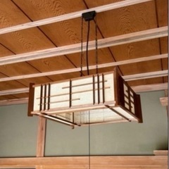 【お話し中】ナショナル　和風蛍光灯照明器具　昭和レトロ②