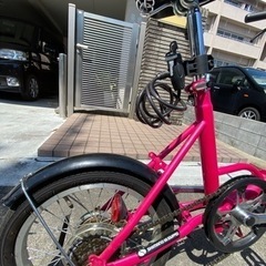 16inch 折りたたみ自転車‼️ 走る曲がる止まるの画像