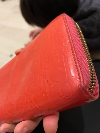 Dior ピンク財布
