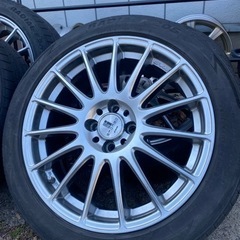 WORK ホイール　17インチ　コンパクト　4穴　美品
