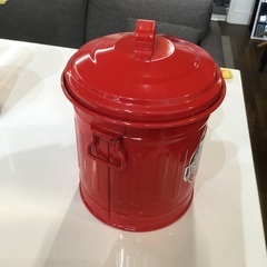 配達可【DULTON】【ダルトン】【赤】【ベビーカン】【ペン缶】【収納】クリーニング済【管理番号11204】の画像