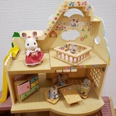 シルバニアファミリーのおうち人形まとめて1の画像