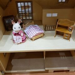 シルバニアファミリーのおうち人形まとめて1の画像