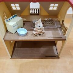 シルバニアファミリーのおうち人形まとめて1の画像