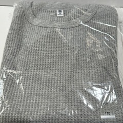 UNIQLOワッフル生地のロングTシャツ