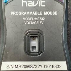 ［取引中］『中古品』『美品』havit ゲーミングキーボード LED バックライト有線 キーボードの画像