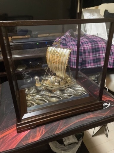 宝船　純銀　刻印あり　家具 インテリア雑貨/小物 置物、オブジェ