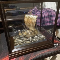 宝船　純銀　刻印あり　家具 インテリア雑貨/小物 置物、オブジェ