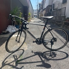 ロードバイク　オールアルミ　カーボンホーク　シマノsoraセット...