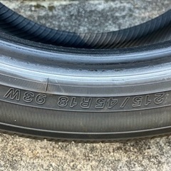 受渡し決定215/45R18 タイヤ サマータイヤ YOKOHAMA BluEarth-GTの画像