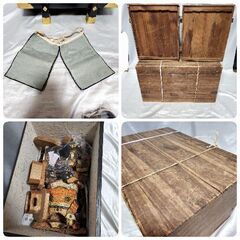 五月人形 鎧 鎧兜一式 甲冑 鎧櫃 武具 端午の節句 時代物の画像