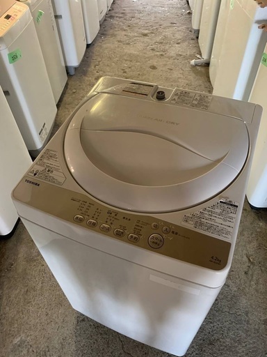 ♦️TOSHIBA 電気洗濯機  【2016年製 】AW-4S3