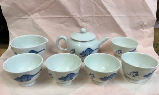 公式サイト - ハイブランドの新作が続々登場 大丸北峰 干支ネズミ 玉露茶碗セット 清水焼 工芸品