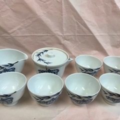 大丸北峰 干支虎 清水焼 玉露茶碗セット