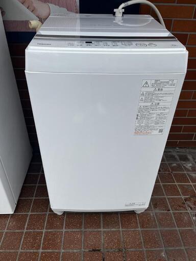 【sj420】TOSHIBA　東芝　2023年製　7kg全自動洗濯機　☆極上美品☆