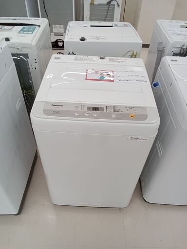 ★ジモティ割あり★ Panasonic 洗濯機 NA-F60B12 6.0kg 19年製 動作確認／クリーニング済み TC2440