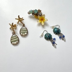 海のアクセサリーセット